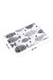 Mijölnir Fish Djt Alfombrilla de Baño 100% Poliéster Antideslizante Antialérgica 40 x 60 cm
